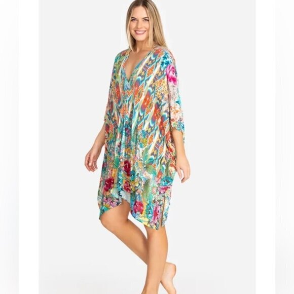 Johnny Was‎ Pearce Short Kimono S/M - Picture 1 of 8
